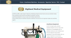 Desktop Screenshot of highlandmedical.net