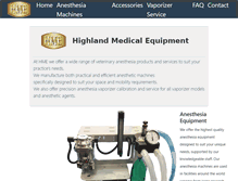 Tablet Screenshot of highlandmedical.net
